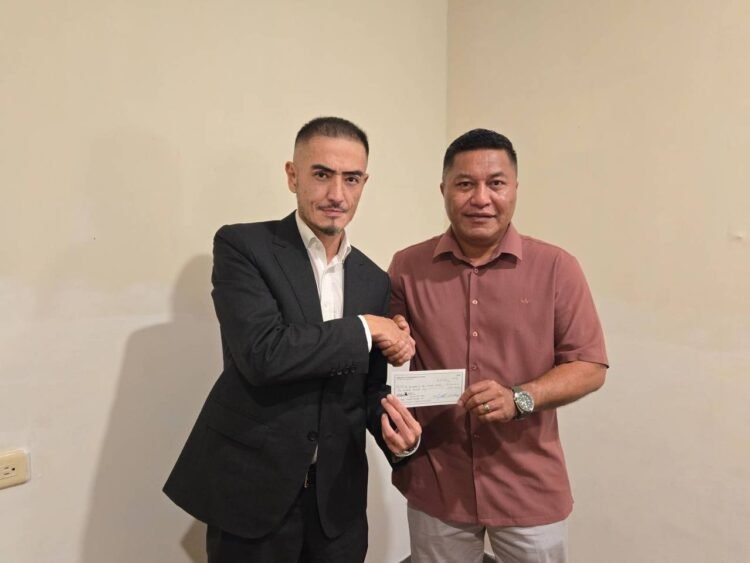Taiwan Contributes US$100000 for Ebeye Fire Relief and Recovery