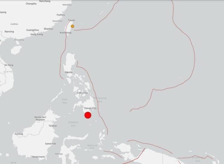 Taiwan in tsunami threat zone after major earthquake in Philippines