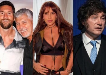 Florencia Peña resigns after spreading the false death of Messi’s father; Milei comes out in defense of the star