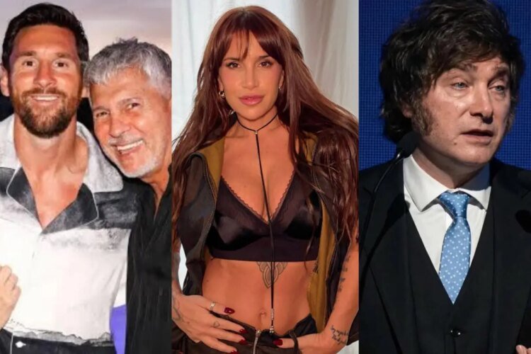 Florencia Peña resigns after spreading the false death of Messi’s father; Milei comes out in defense of the star