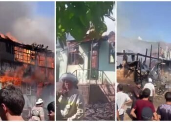 “16 apartments were completely destroyed.” Authorities named the cause of the fire in a residential building in Nurek