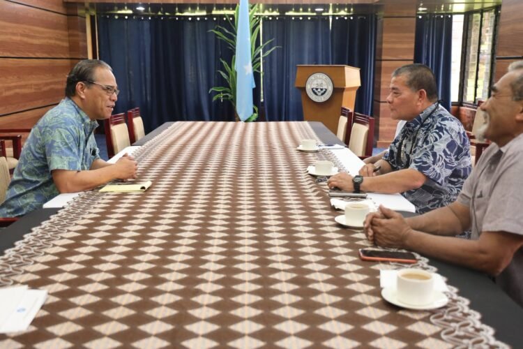President Simina Meets with Kosrae Governor on KAMORALE Expo 2026 Preparations and State Development Priorities – FSM Government