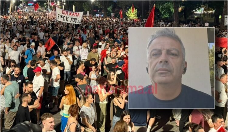 “We have won the battle with the patronageists!” – Andi Tepelena: The protest has only one basic demand, Rama’s resignation! They will end up in the dustbin of history.