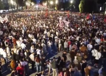 VIDEO NEWS/ Drone footage, thousands in the square against the Zvrnec project: There is no dialogue, but resignation