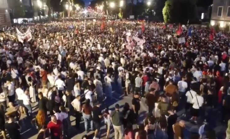 VIDEO NEWS/ Drone footage, thousands in the square against the Zvrnec project: There is no dialogue, but resignation