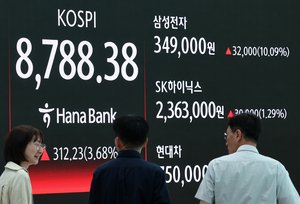 Kospi rally fuels market swings unseen since financial crisis