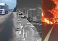 Everything that was supposed to go to the front is burning. Ukrainians attacked a Russian convoy with 50 trucks – World – News