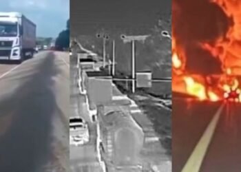 Everything that was supposed to go to the front is burning. Ukrainians attacked a Russian convoy with 50 trucks – World – News