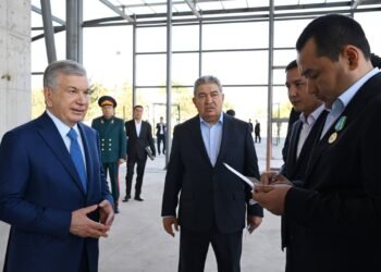 President Mirziyoyev visits Namangan to review strategic airport dev’t