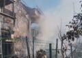 Fire in 2-storey villa in Silivri
