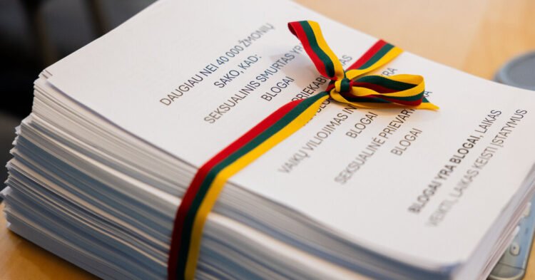 The Seimas is taking up a series of amendments regarding sexual crimes arising from the concept of consent