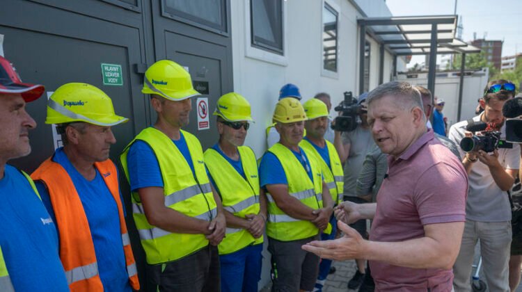 VIDEO: Fico came to see the workers in 37-degree heat: Working in such heat is on the verge of heroism – Domestic – News