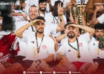 Al-Sweihli wins first-ever Libyan Football League title after victory over Al-Nasr