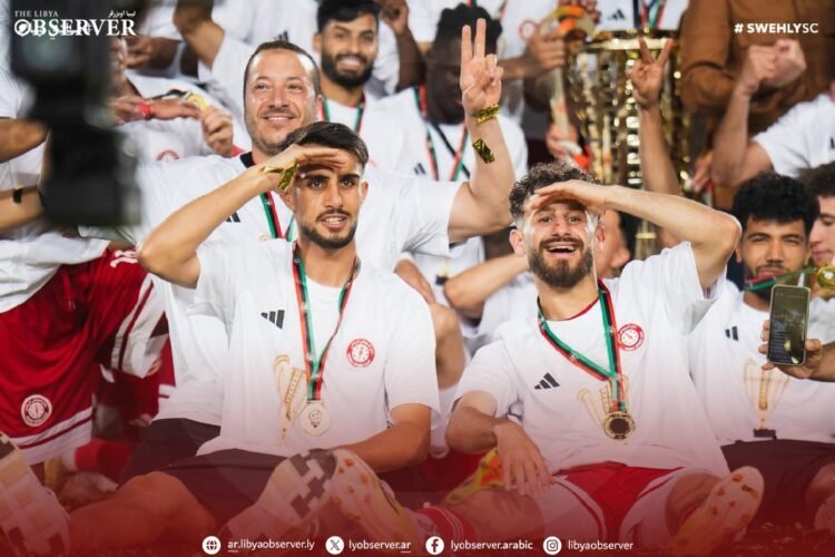 Al-Sweihli wins first-ever Libyan Football League title after victory over Al-Nasr