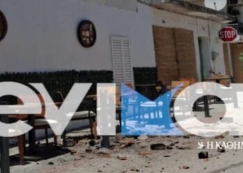 Earthquakes in Evia: Landslides and damage to roads, houses and shops