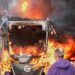 Night of anti-immigrant violence in Belfast: Houses and cars set on fire. – “Racial pogrom”