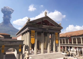 Pompeii through the eyes of technology: “Visit” to the eruption of Vesuvius