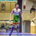 Idris Bakhromov won silver at the Asian Beach Wrestling Championship