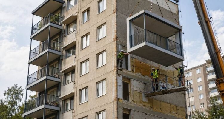The era of removable balconies has begun: Balconies can now be added without the need to move.