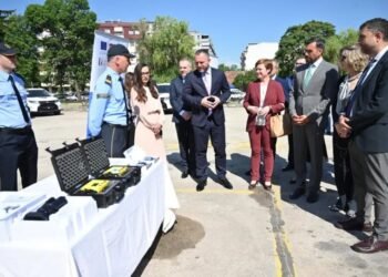 The Ministry of the Interior received new vehicles and equipment from the EU to combat migrant smuggling