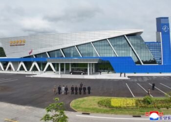 Kim Jong Un Gives Field Guidance at Newly-built Facilities in Wonsan Kalma Coastal Tourist Area