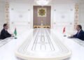 Turkmen president receives Turkish vice president