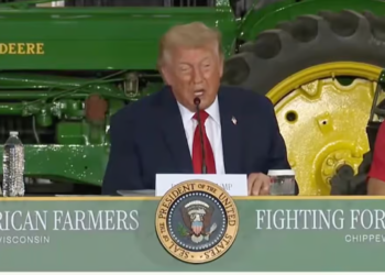 Video: Trump downplays Iran war, calls it ‘practice’ during Wisconsin event