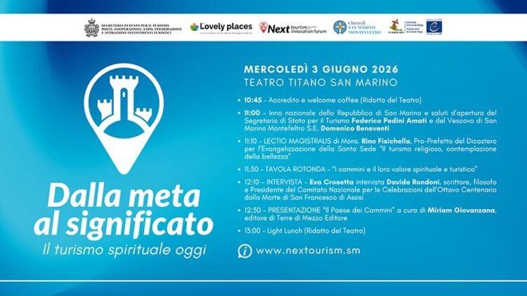 San Marino becomes the capital of spiritual tourism