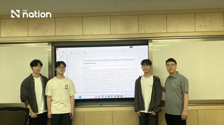 Seoul students publish black hole thermodynamics research