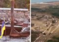 Ukrainian soldiers raised the flag on the Kinburn spit: this causes problems for the Russians