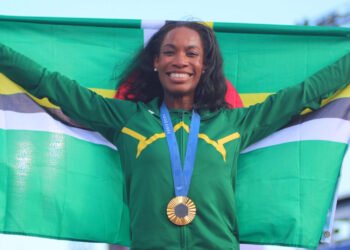 Thea Lafond Gadson breaks national record with historic triple jump victory in Croatia