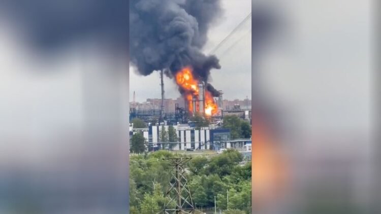 Ukraine launches largest attack on Moscow since start of full-scale war
