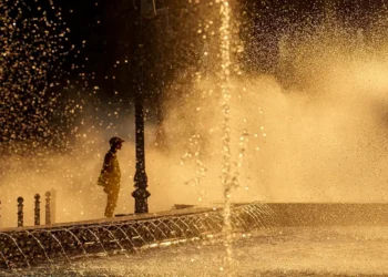A red danger level has been declared for almost all of Romania because of the heat