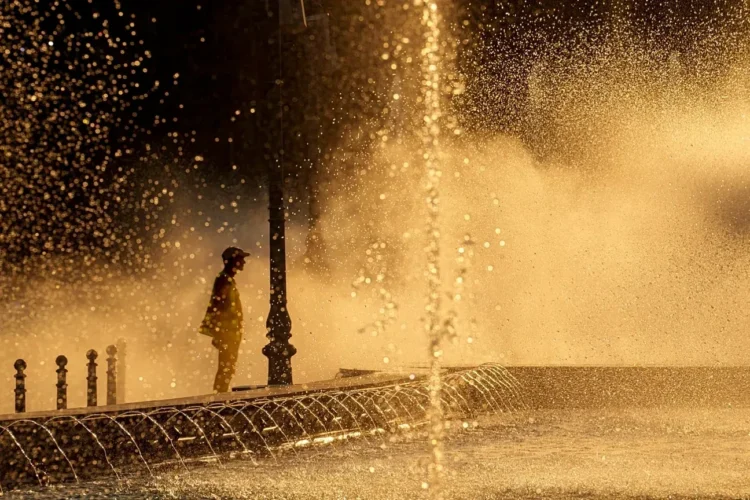A red danger level has been declared for almost all of Romania because of the heat