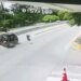 Video of the moment when a motorcycle crashes into a truck in front of the UTH​​​​​​​