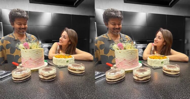 Trisha’s 3 cakes as a birthday present for Vijay; ‘Tiramisu’ that came on the plane, viral! – Thalapathy Vijay’s Birthday: Trisha’s Cake Reveal Sparks Fan Frenzy