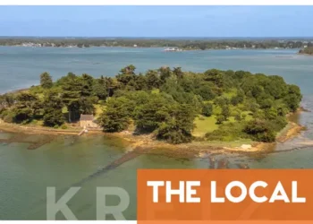 Private island for sale off coast of France