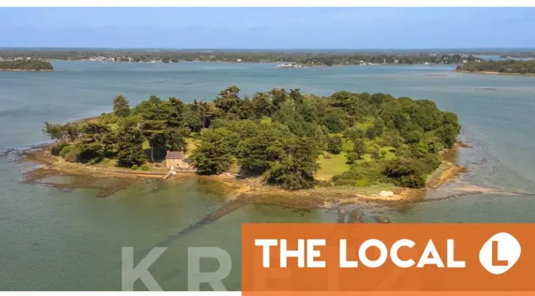 Private island for sale off coast of France