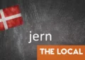 Danish word of the day: iron