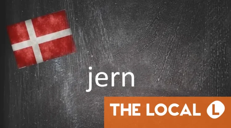 Danish word of the day: iron