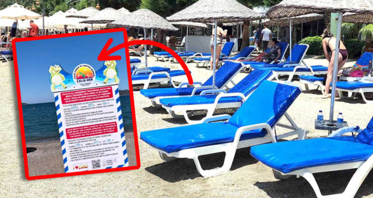 Scandalous practice in Türkiye: Swimming is allowed, sitting on the sand is prohibited