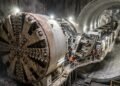 They will change the fate of the city with a tunnel boring machine the size of a 4-storey building.
