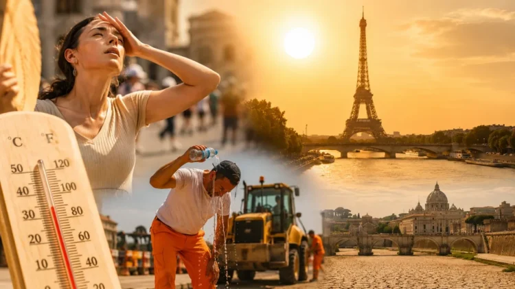 The number of deaths due to hot weather in Europe has increased