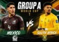 Mexico and South Africa raise the curtain on the World Cup — the start is identical to the WC 2010, but there are no vuvuzelas