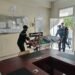 In pictures: Civil Protection in M’sila transports a baccalaureate candidate to the examination center