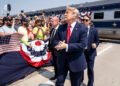 How Trump Put Himself in the Middle of America’s 250th