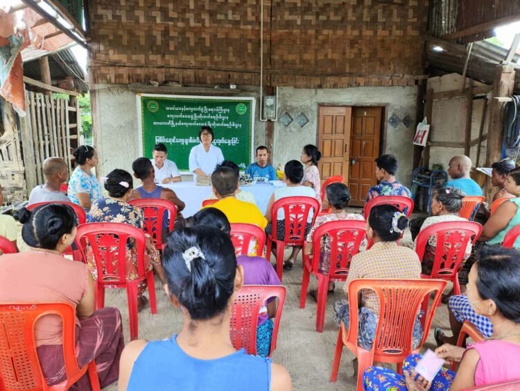 Thayawady’s Mya Sein Yaung village project loans disbursed