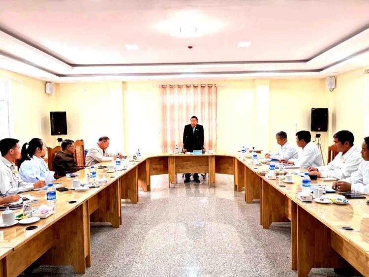 Haka’s reconstruction projects and govt facilities inspected