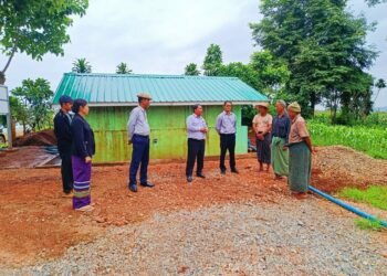 Nawnghkio’s rural water supply work completed