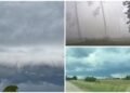 Lithuanians share impressive images of storm clouds: in some places it has completely darkened